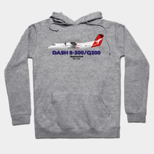 DeHavilland Canada Dash 8-300/Q300 - Qantaslink Hoodie